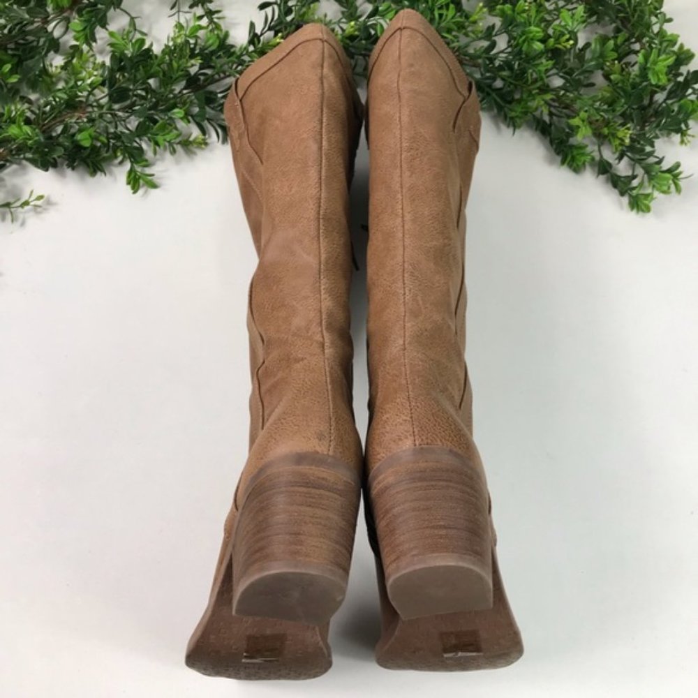 Dolce Vita Women’s Brown Block Heel Boots Size 8 New - Picture 7 of 9